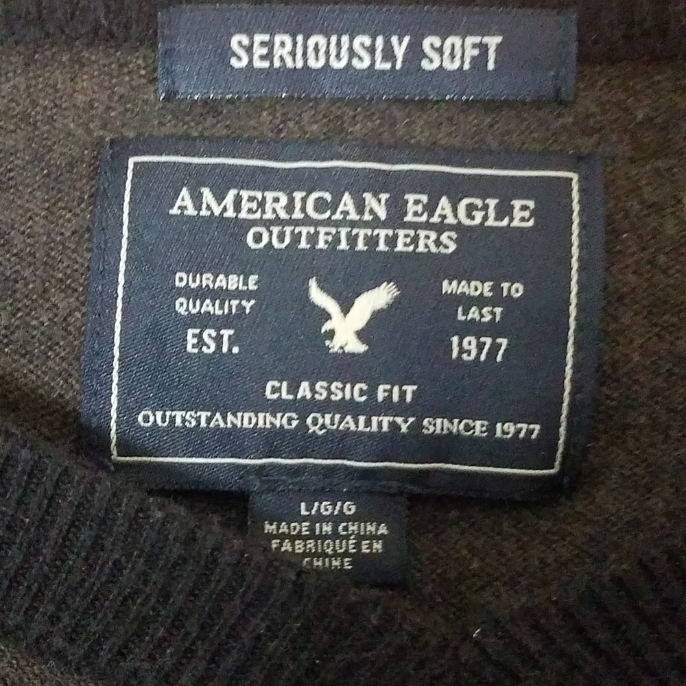 American Eagle V-Neck Sweater - Picture 2 of 2